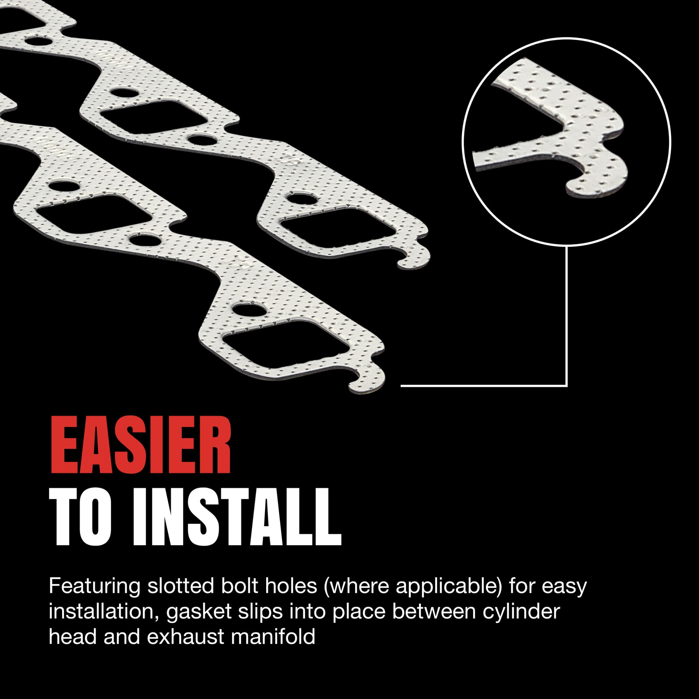 Amazon.com: FEL-PRO MS 97197 Exhaust Manifold Gasket Set for Jeep