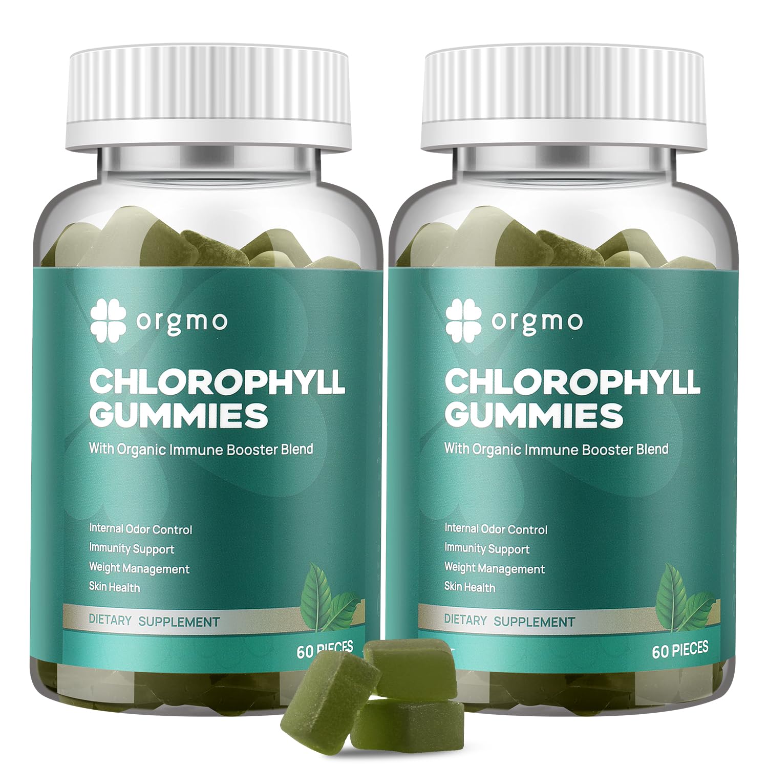 Chlorophyll Gummies for Body Odor Sugar Free
