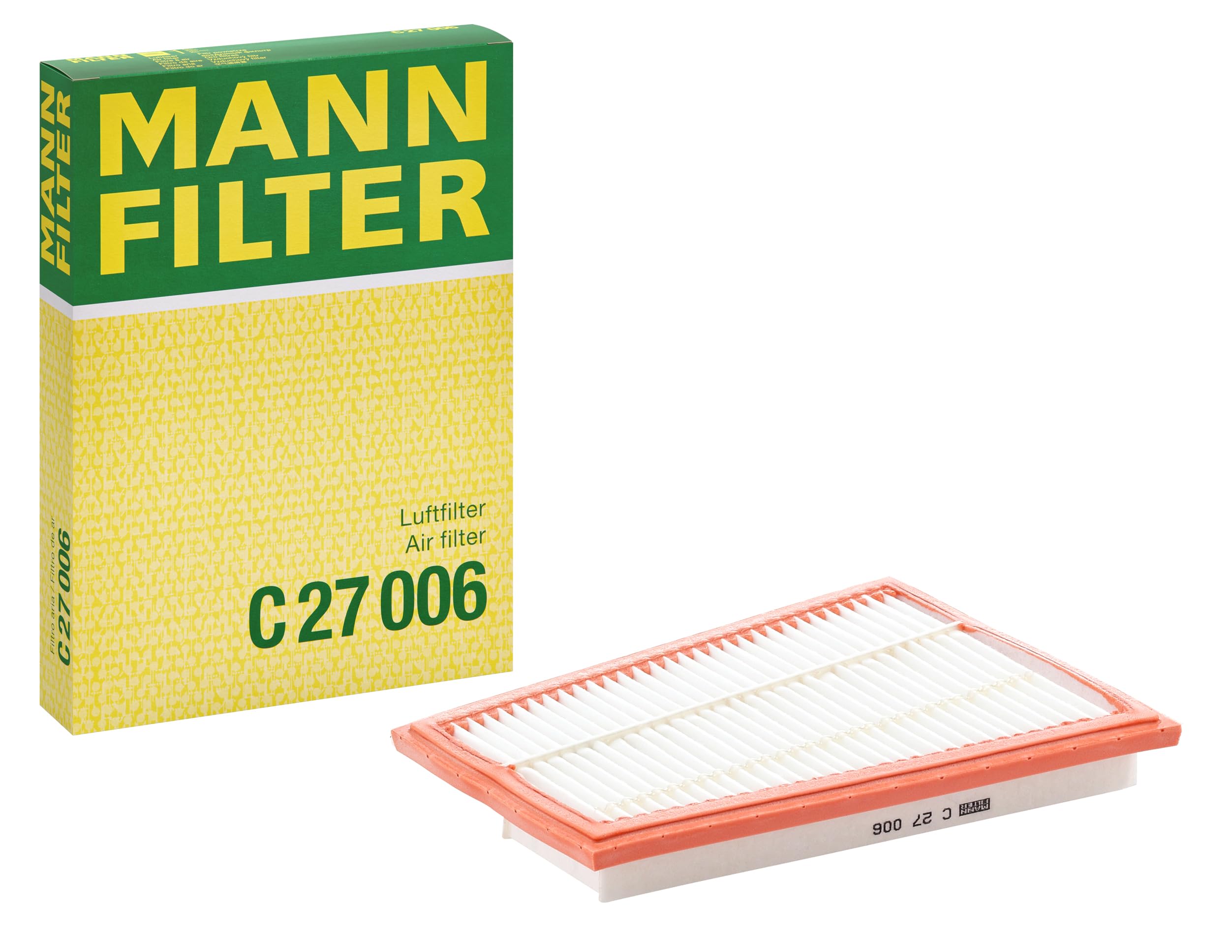 Air filter Filter Insert C 27 006 MANN-FILTER for MERCEDES-BENZ S-CLASS M-CLASS