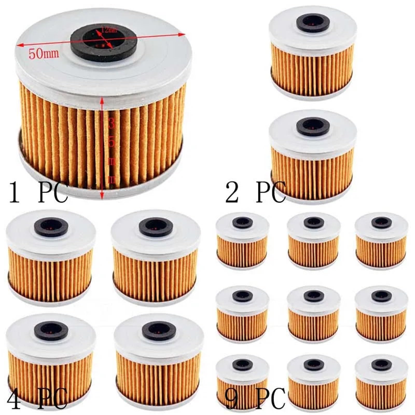 Filtr oleju motocyklowego XL600 R PD03 XL 600 XL600 LM-F PD04, 1 szt. (2 szt.)
