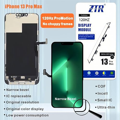 Miniatura 3 de ZTR Reemplazo de pantalla para iPhone 11 Pro, reemplazo de pantalla LCD de 5.8 pulgadas y digitalizador táctil, montaje completo con kits de