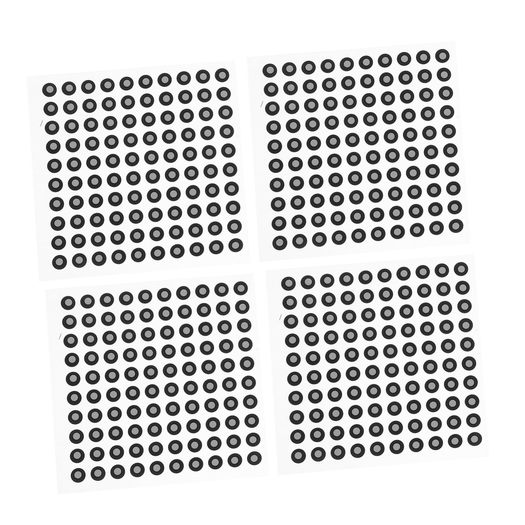 FUNOMOCYA 3D Scanner Positioning Targets 200 Dot Reflective Markers Scanner Reflection Points for Industrial Medical Use