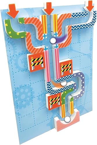 Miniatura 3 de Mind Sparks - Carrera magnética de mármol, 34 piezas (Pacac9313)