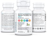 Vista 4 de Complejo de bisglicinato de magnesio 3 en 1, de GOODNESS ENCAPSULATED.