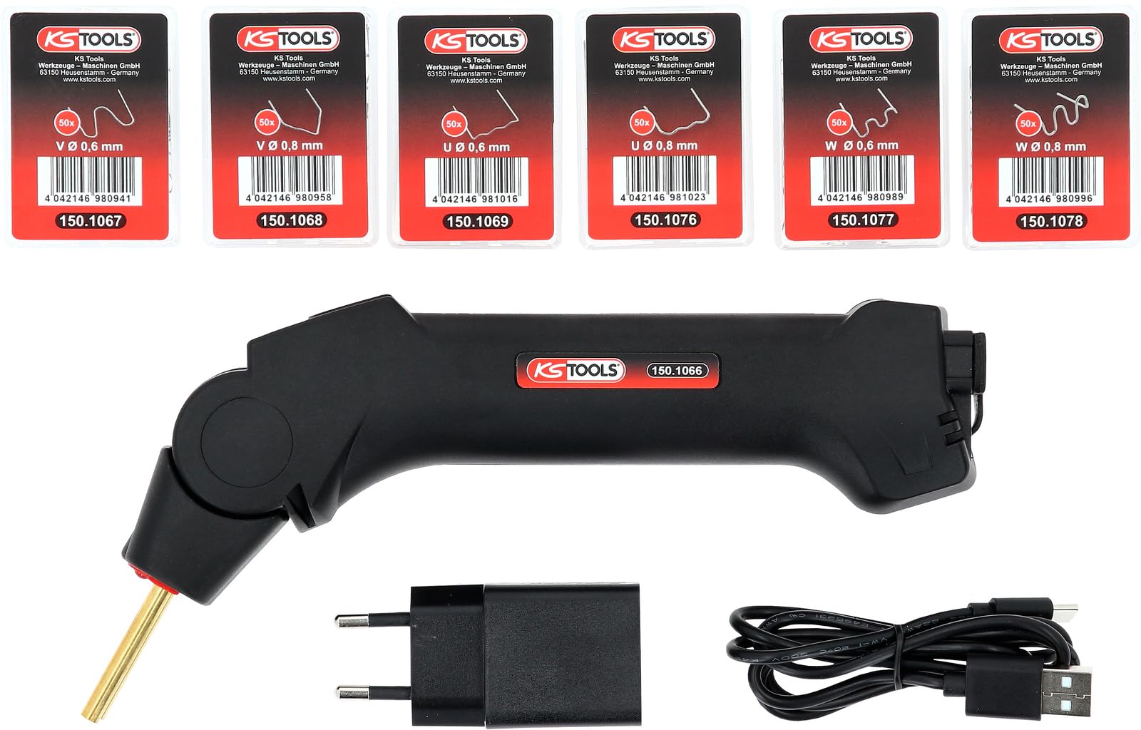 KS TOOLS Kit de réparation plastique 150.1065