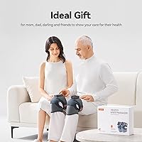 Vista 5 de Cordless Knee Massager with Heat Vibration for Pain Relief, MAXwarm 4.0[2026 Upgraded] - Electric Heated Knee Brace with 5 Heat Levels and 3 Massage