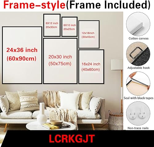 Miniatura 6 de 8X10 Isla de Roatán Honduras Puntillismo Estilo Tropical Destino Sala Dormitorio Oficina Decoración habitación de los niños impreso foto papel cartel