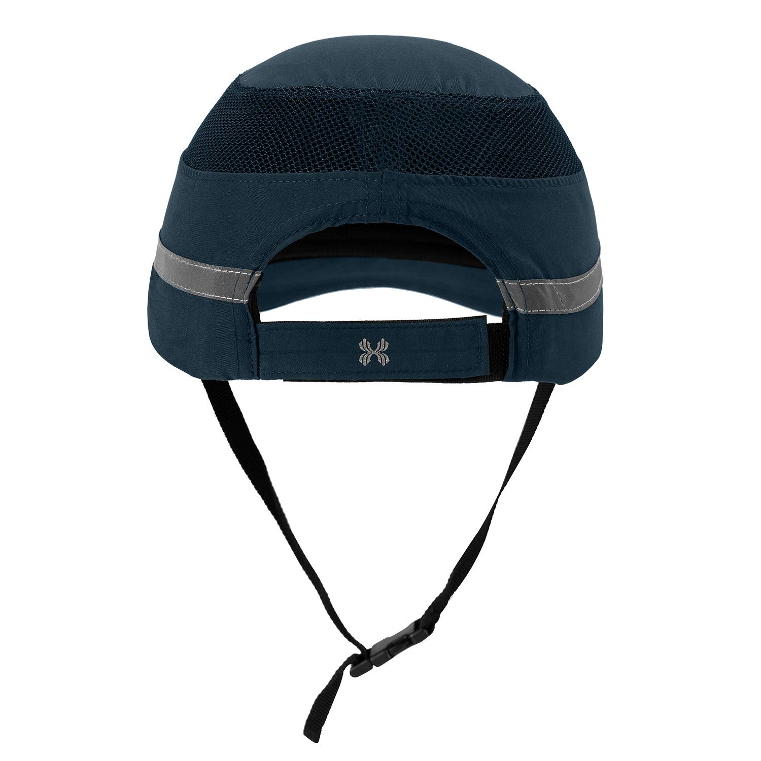 Casquette de sécurité légère – Casquette de protection respirante style baseball avec bandes réfléchissantes
