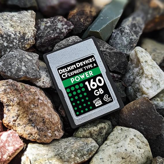 Delkin Devices 160GB Power CFexpress Type A VPG-400 Memory Card - DCFXAPWR160