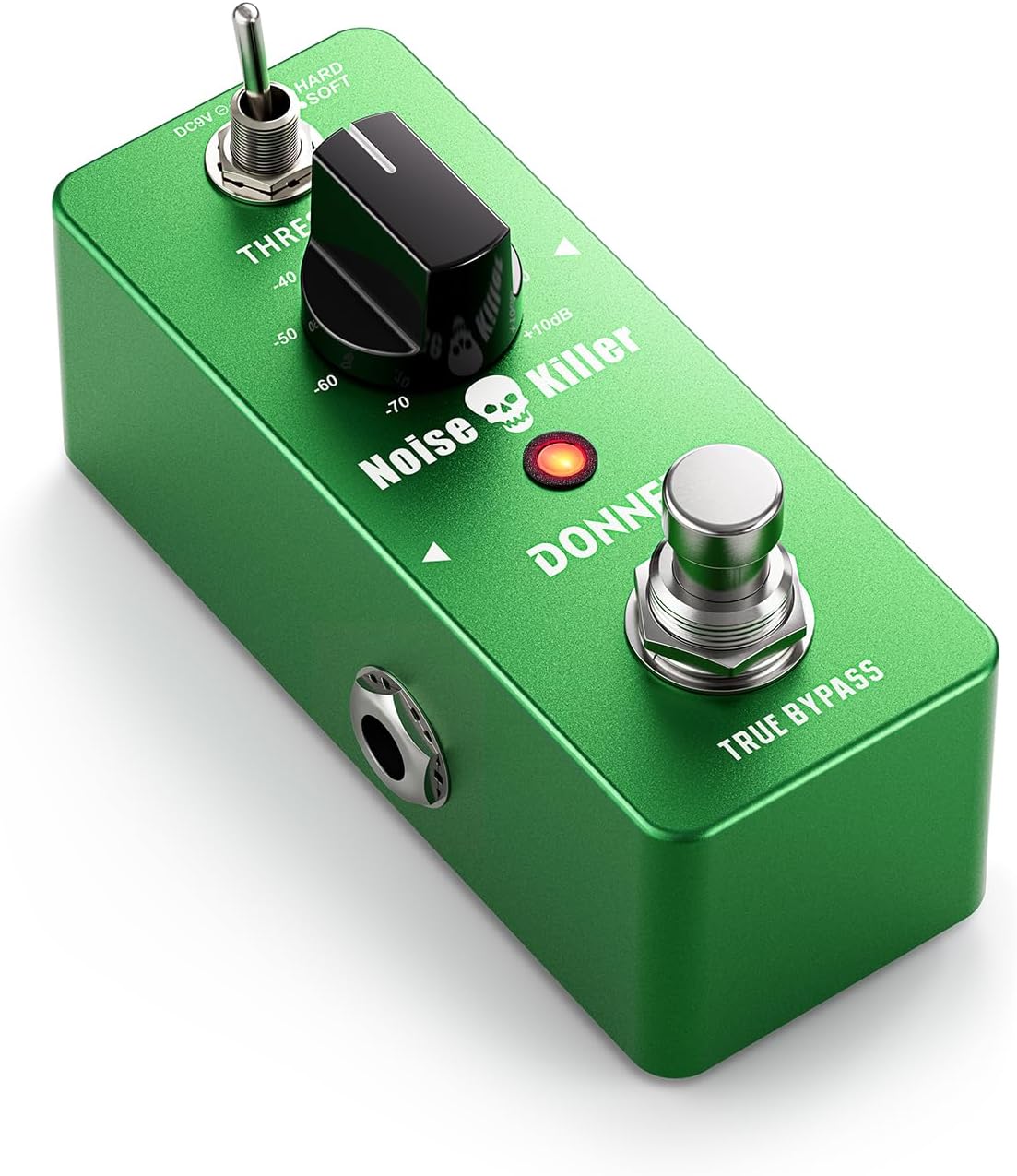 Donner Noise Gate Pedal, Noise Killer Guitar Pedal Noise Suppressor Effect 2 Modes for Electric Guitar and Bass True Bypass