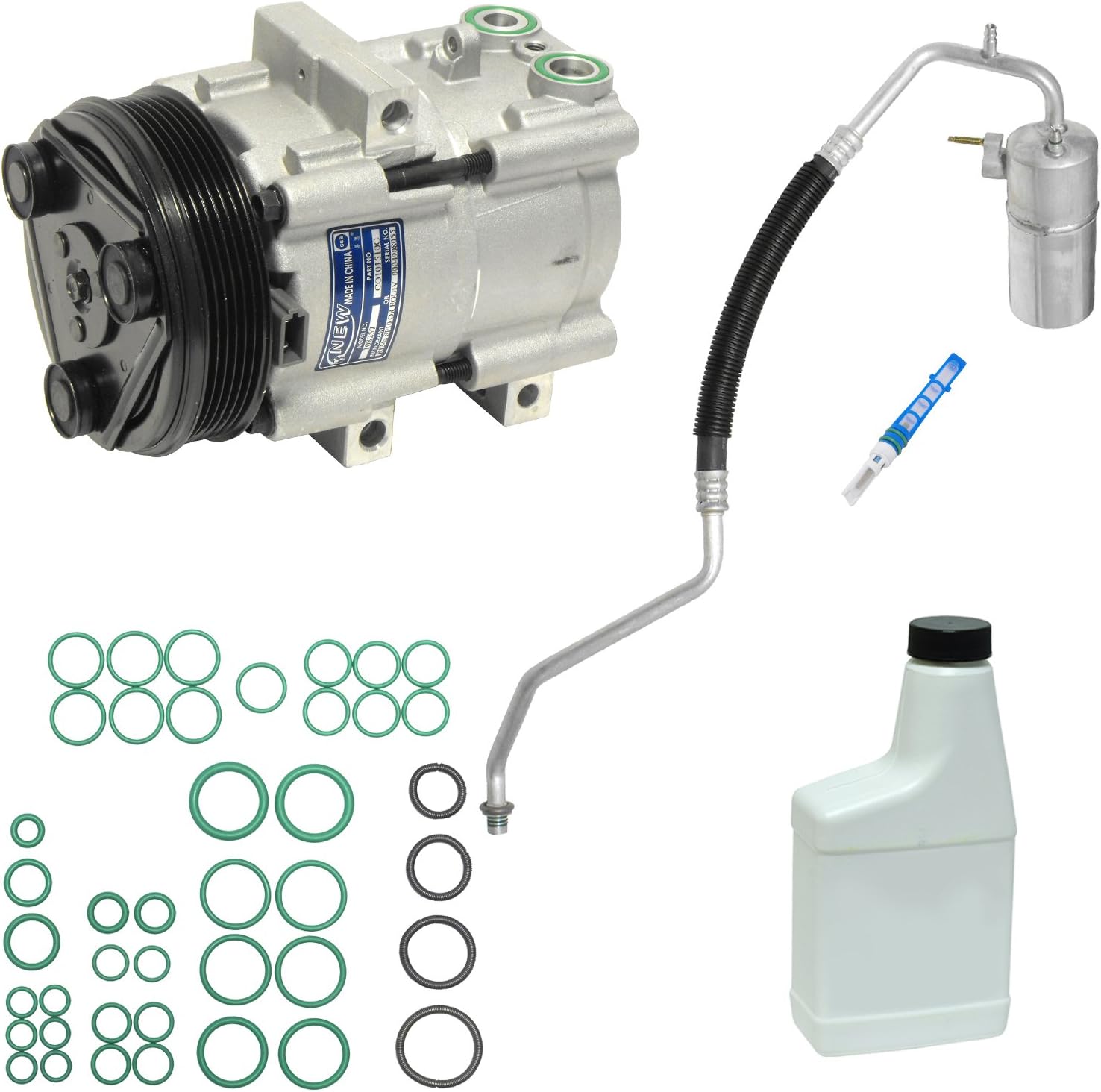 UAC KT 1580 A/C Compressor and Component Kit, 1 Pack