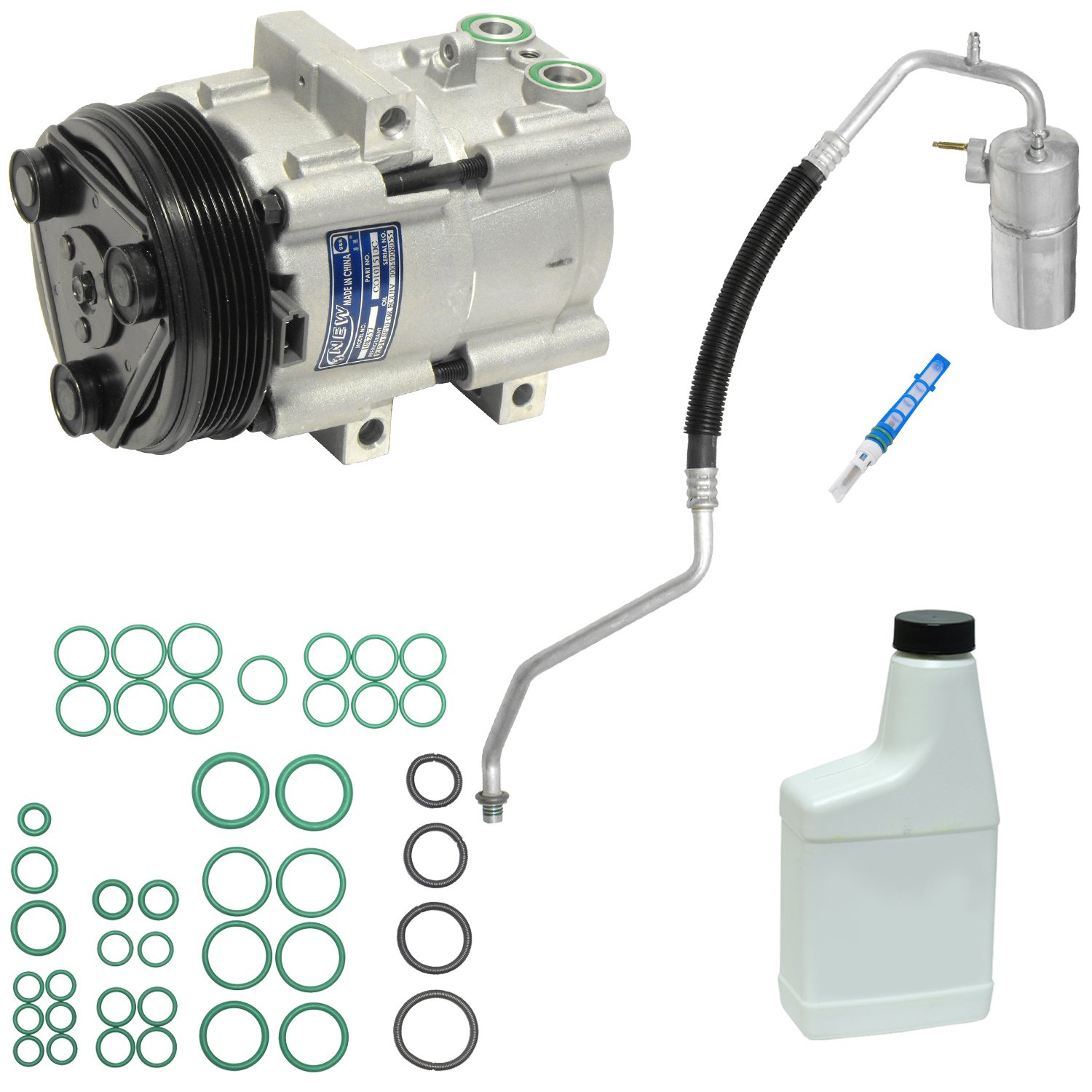 UAC KT 1580 A/C Compressor and Component Kit, 1 Pack