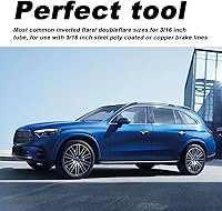 Vista 6 de Surtido de 12 piezas de accesorios de línea de freno invertido de latón, 3/8 pulgadas, 24 roscas, 4 uniones, 8 tuercas para tubo de línea de freno