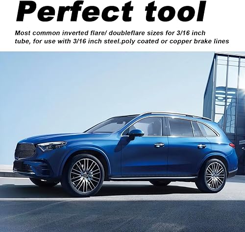 Miniatura 6 de Surtido de 12 piezas de accesorios de línea de freno invertido de latón, 38 pulgadas, 24 roscas, 4 uniones, 8 tuercas para tubo de línea de freno de