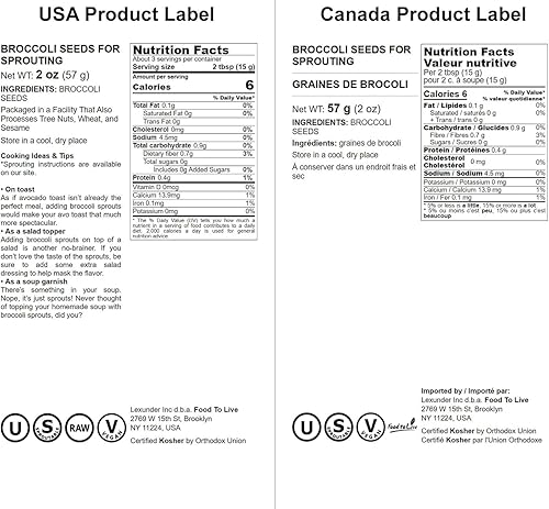 Miniatura 10 de Semillas de brócoli convencionales y orgánicas