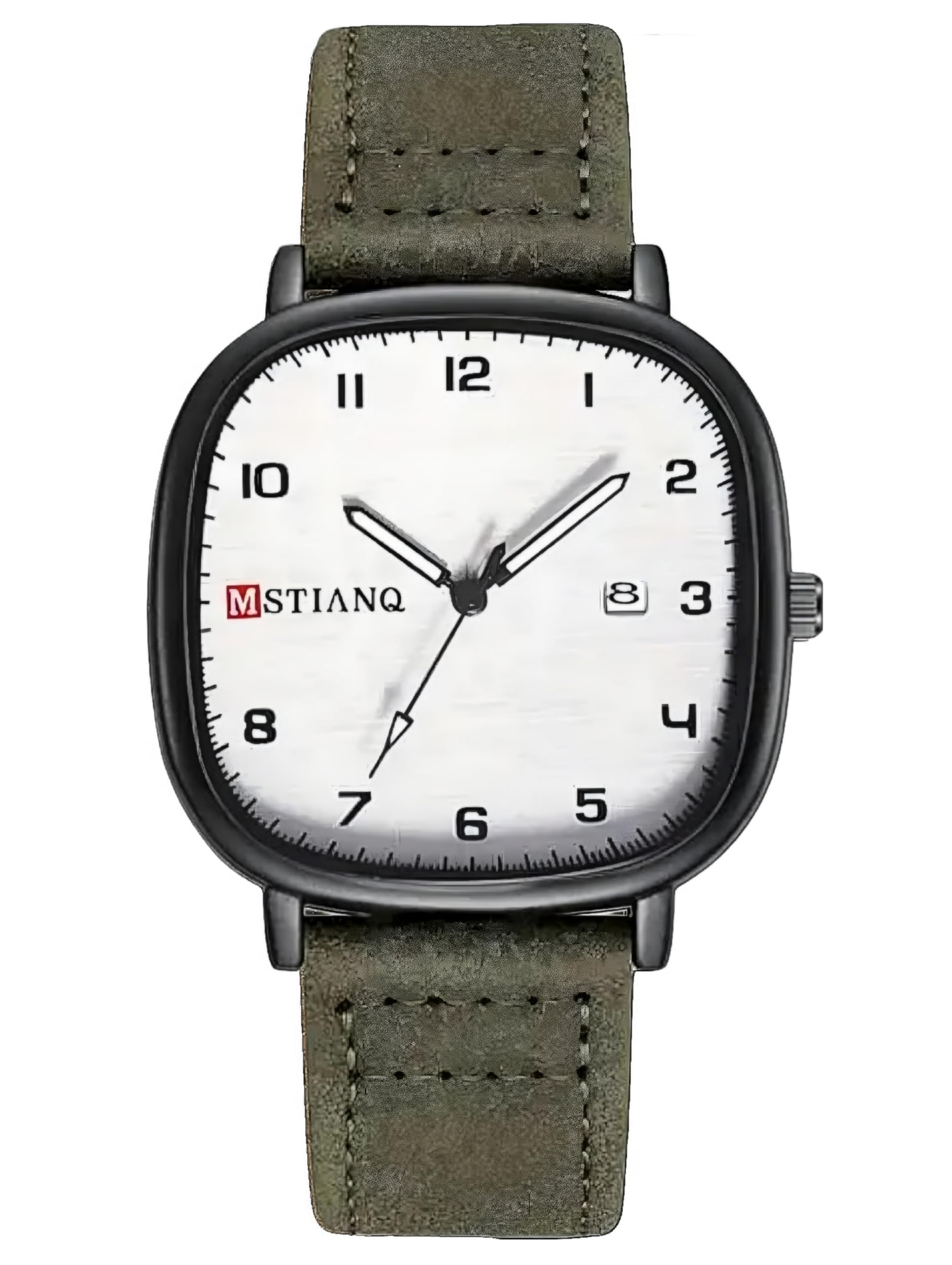 Men’s Premium Leather Quartz Watch | Waterproof, Date Feature, Classic Fashion Wristwatch for Men-image-40
