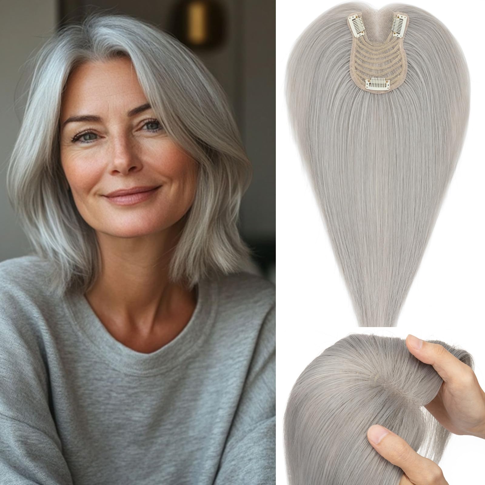 Rich Choices Hair Toppers for Women 8x11.5cm Base
