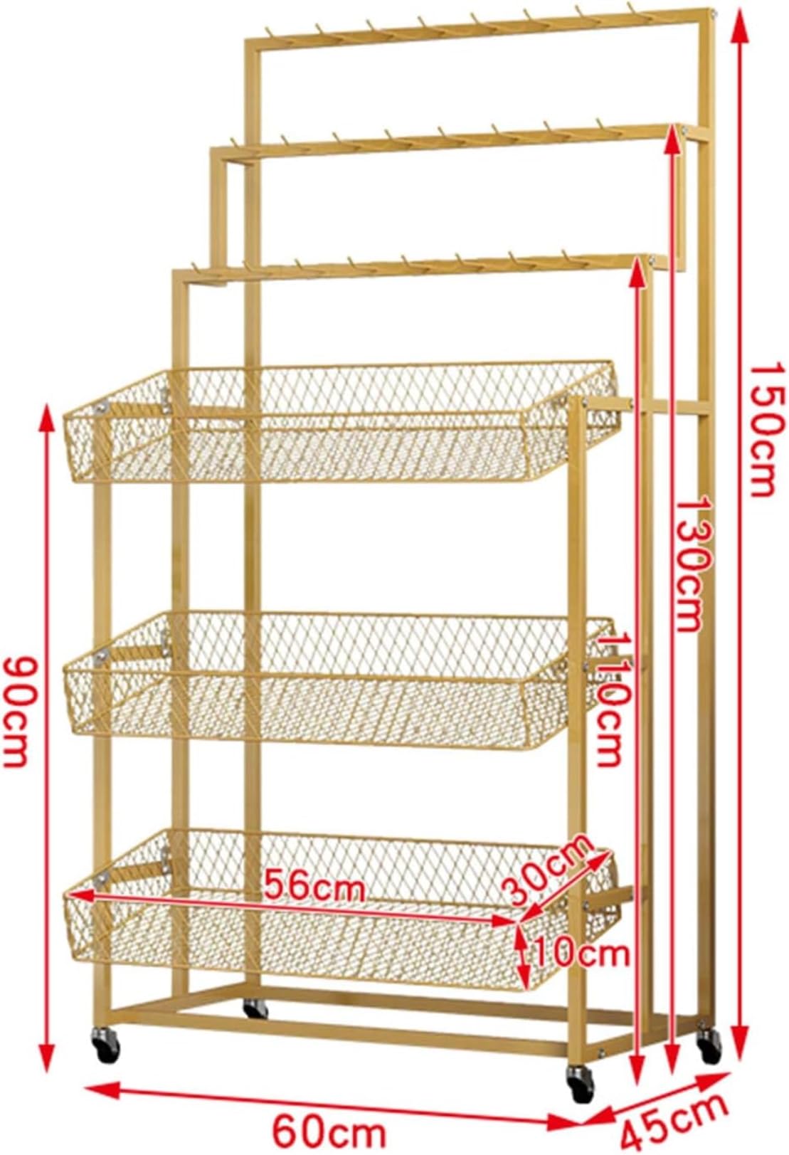 Robuster Gürtelständer für mehrere Gürtel – Metall-Gürtelständer für Schrank, Taekwondo, Geschäft, Schal und Krawatten-Organizer