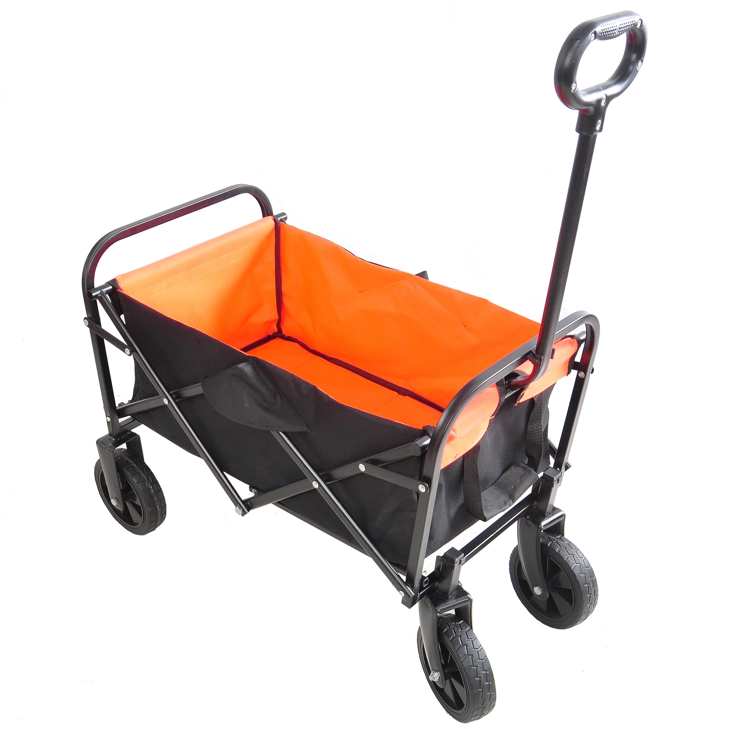HJRTFLXC Folding cart That Does not Need to be Assembled Station Wagon, Grocery cart