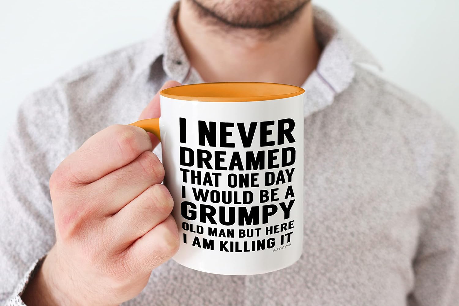 Stuff4 Grumpy Old Man Mug, Grandad Gifts, Dad, Father’s Day or Christmas Novelty Mug, Funny Gifts, Perfect Birthday Present - Image 4