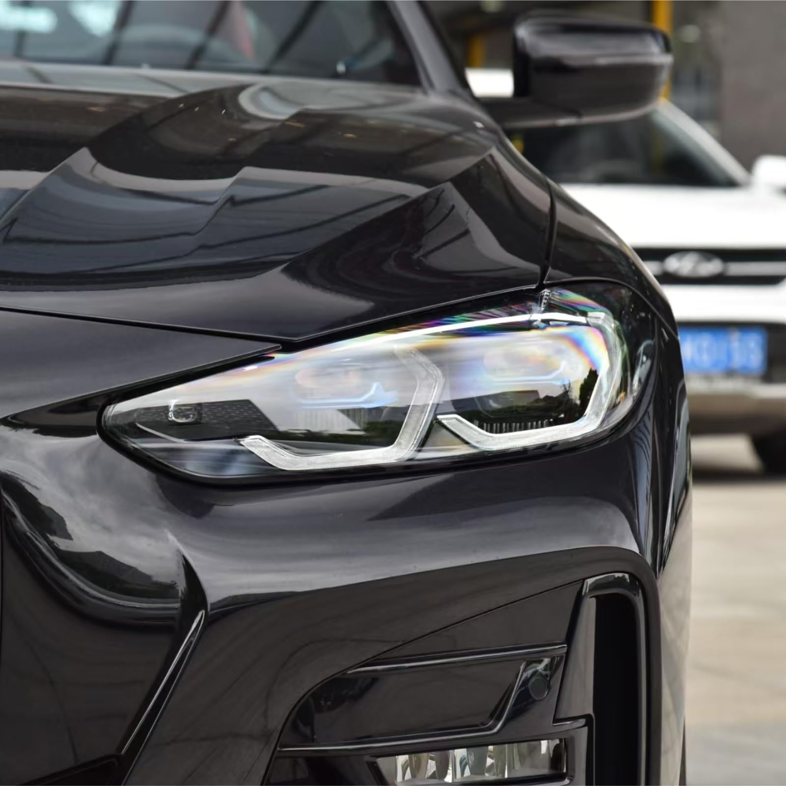 Fit For BMW 4 Series G22 Headlight 2021-2023 G26 G80 M3 M4 Headlights LED Assembly G82 Original Headlamp(Left headlight)