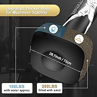 Vista 4 de Punching Bag for Adults, 70" Boxing Bag with Stand, Freestanding Heavy Bag with Boxing Gloves, Reflex Ball Set, Kickboxing Bag Training Equipment