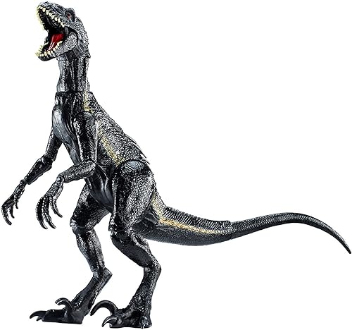 Miniatura 2 de Mattel Jurassic World Fallen Kingdom Indoraptor - Figura de acción de dinosaurio con articulaciones móviles, juguete