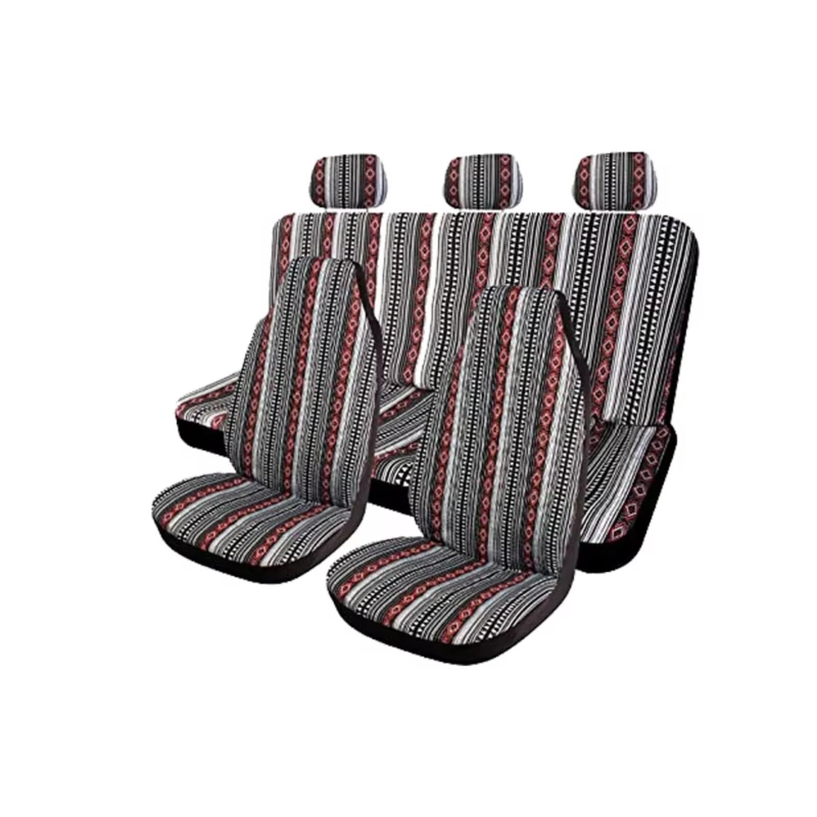 Coprisedili Per Auto Set Coprisedili Universali Coprivolante Coprisedile Universale Coprisedile Universale(10 pcs set Type B)
