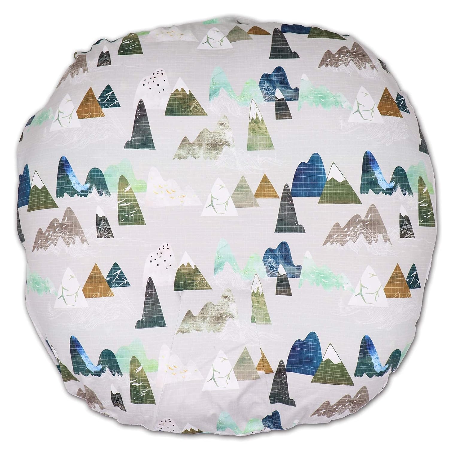 TANOFAR Mountains Newborn Lounger Pillow Cover, Lounger Cover for Boys Girls, Snugly Fit Infant Lounger for Baby, Infant Removable Slipcover, Breathable & Reusable (Lounger Pillow Not Included)
