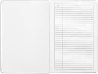 Vista 6 de Minimalism Art, diario de tapa dura premium, tamaño pequeño, clásico de 5" x 8.3", de 122 páginas numeradas, bolsillo con refuerzo, marcador