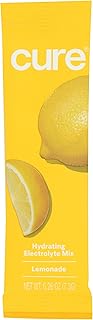 Cure Hydration Lemonade Hydration Mix Sgl, 0.29 OZ