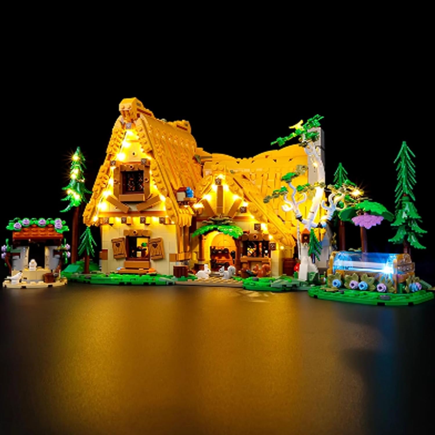 LED Lighting Kit Compatible with Lego 43242 Forest Cabin Series LED Light Set (Model Kit Not Included - Lighting Components Only) (Classic Model)