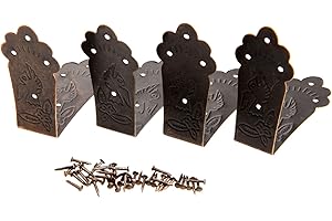 Antique Embossed Trunk Hardware Protects Your Delicate Boxes