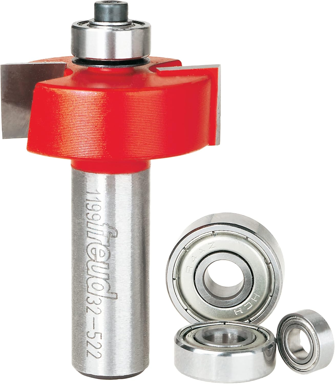 Freud 32522 MultiRabbet Router Bit Set with 4 Bearings1/2Inch Shank