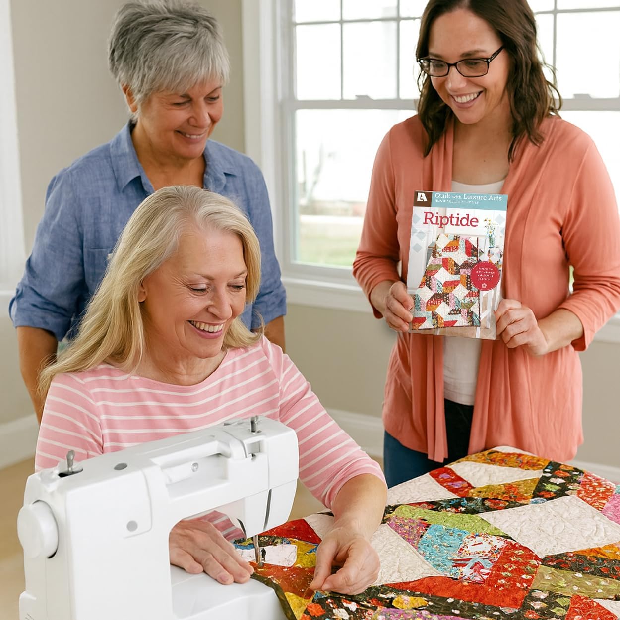 Leisure Arts Riptide Quilt Pattern