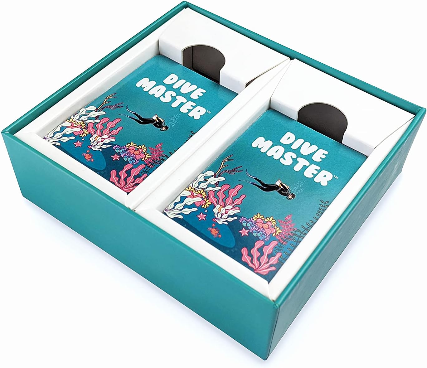 Dive Master Card Game by NMZ Games - a Scuba Diving Themed Game - Race Down 30 Meters and Back to The Surface! - for Adults, Family, Party!