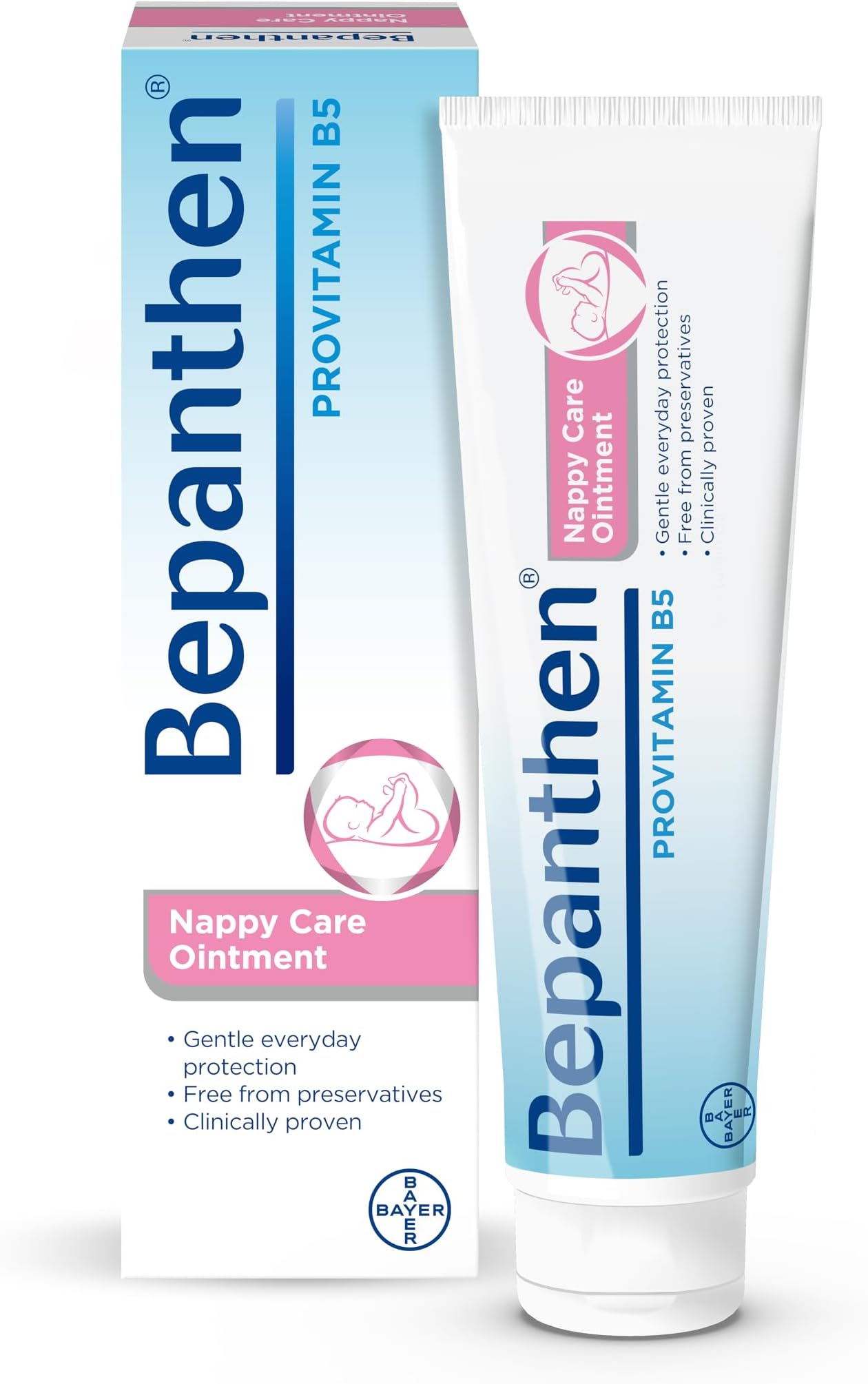 Nappy Care Ointment | Nappy Cream with Provitamin B5 | Suitable for Newborns Skin, 100 g (Packing May Vary).