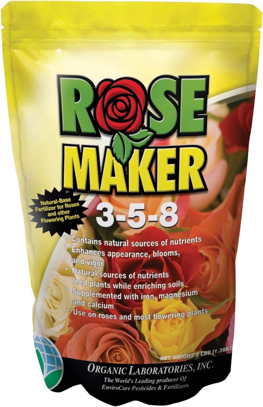 421191 Rose Maker Fertilizer, and Soil Conditioner 3-5-8, 3-Pound
