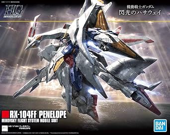HGUC Mobile Suit Gundam Hathaway's Flash Penelope 1/144 Scale Color-Coded Plastic Model