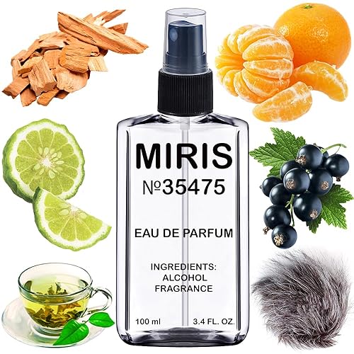 MIRIS No. 35475, Inspired by Silve Mounta Wate, Eau de Parfum unisex de larga duración para mujeres y hombres, en aerosol, 3.4 fl oz  3.4 fl oz