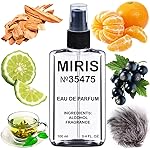 MIRIS No. 35475, Inspired by Silve Mounta Wate, Long-Lasting Unisex Eau de Parfum for Women & Men, Spray 3.4 Fl Oz / 100 ml