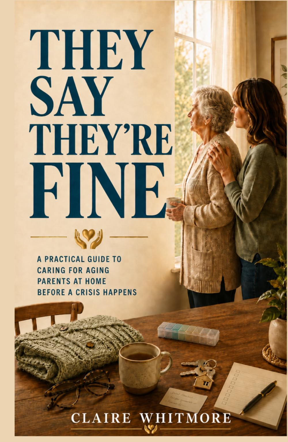 THEY SAY THEY’RE FINE: A Family Caregiver’s Guide to Aging Parents Who Refuse Help, Deny Problems, and Resist Support at Home (Aging Parents Care Series)