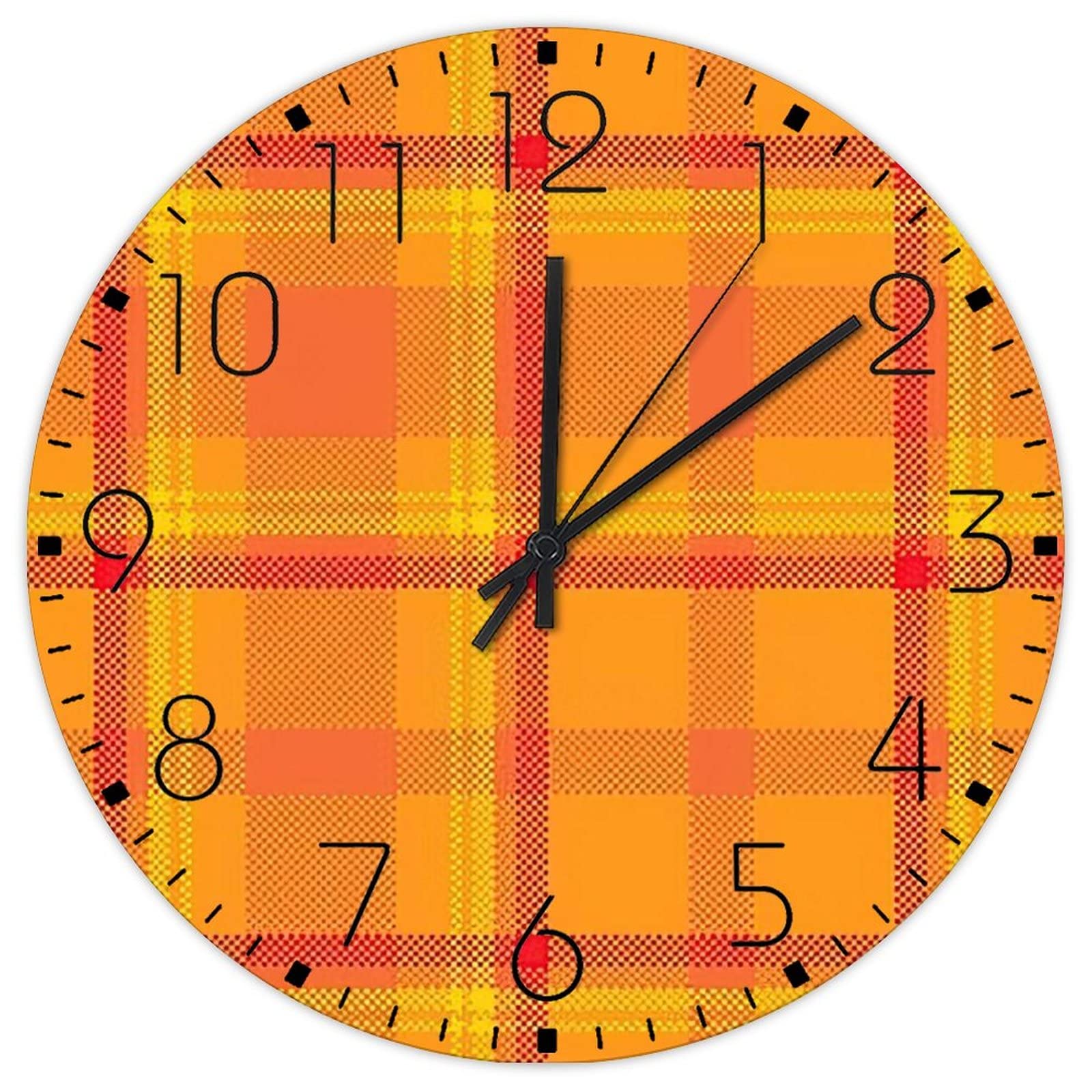 Horloge murale silencieuse 38,1 cm pour éliminer le tic-tac agaçant dans votre chambre
