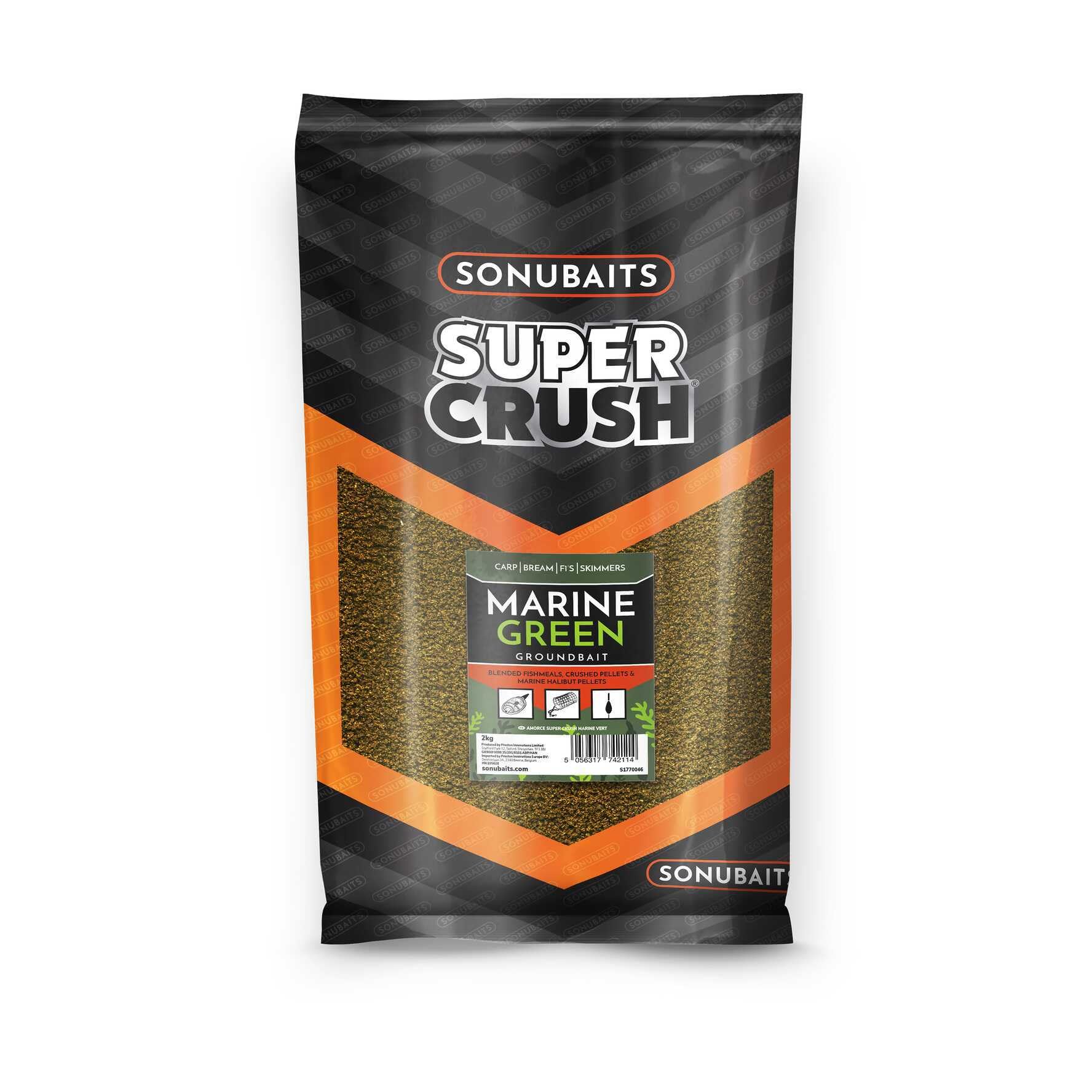 Preston Sonubaits Marine Green Groundbait 2kg