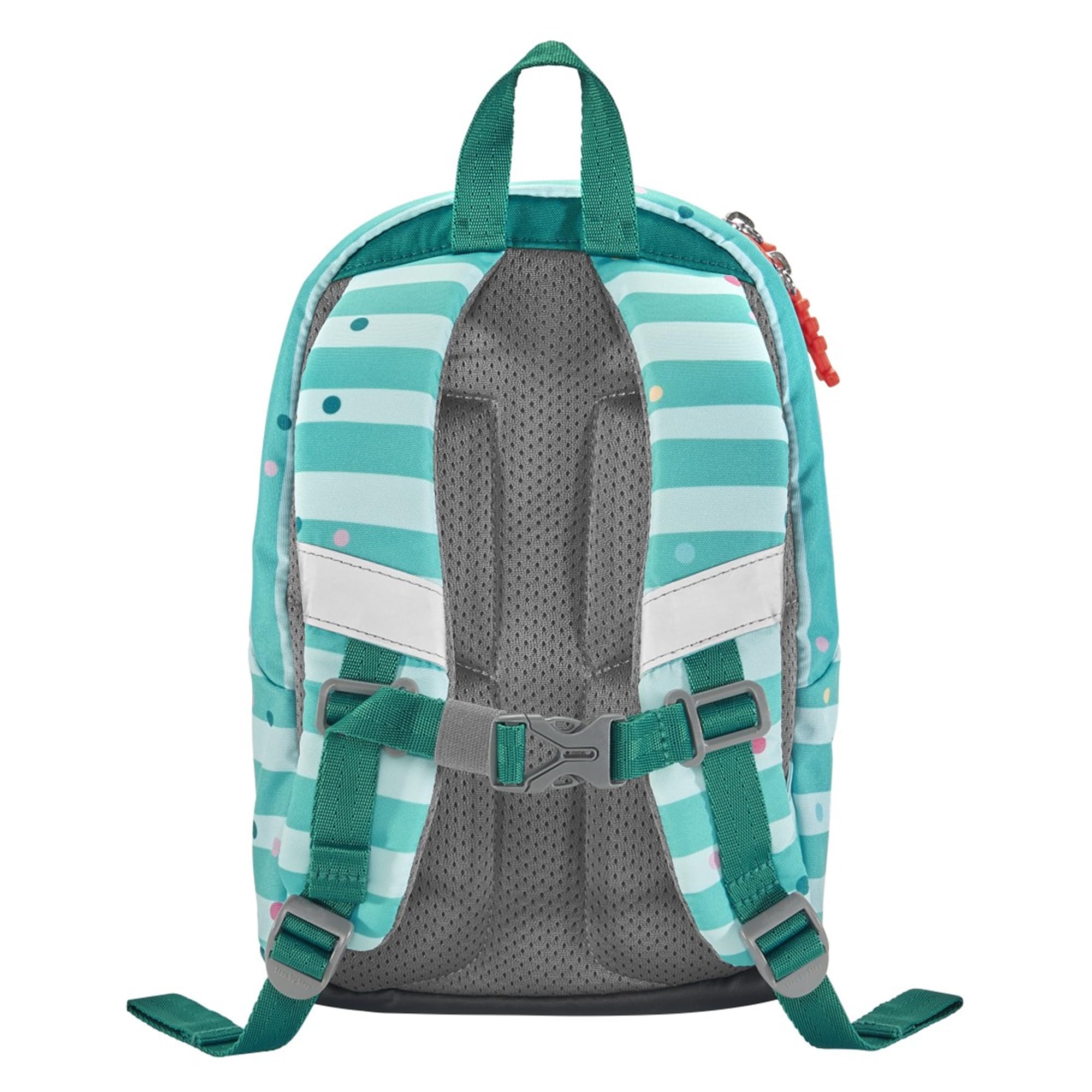 Step by Step KIGA MINI - Mochila ergonómica con correa de pecho ajustable en altura para los más pequeños, para guardería, guardería y Kita a partir de 12 m + , niños pequeños, 6 l, Dog Lucky, Talla