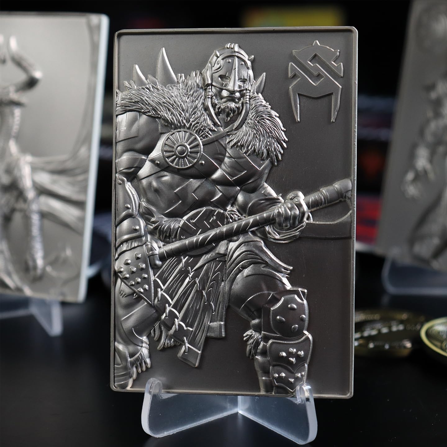 Magic The Gathering Limited Edition Silver Plated Garruk Wildspeaker Metal Card