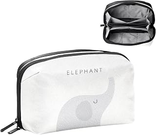Travel Electronic Organizer, Portable Tech Bag, Electronic Accessories Pouch, Waterproof Cable Case for Charger Power Bank USB SD Card Earphone