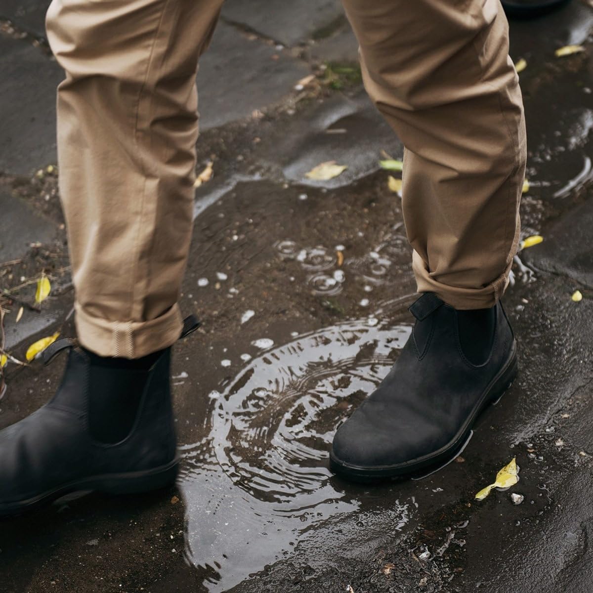 Hombres Botines Chelsea Tobillo Alto Botas De Vestir