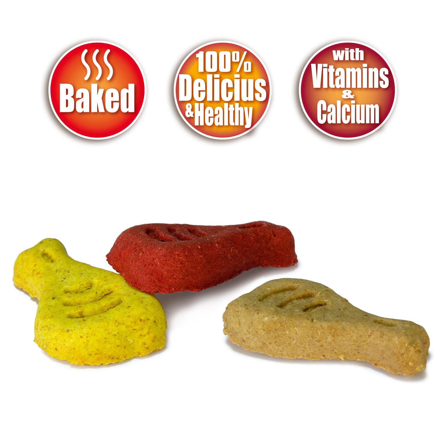 ARQUIVET Biscotti per cani "Prosciutto Mix" - 10 kg - Snack per cani - Premi per cani