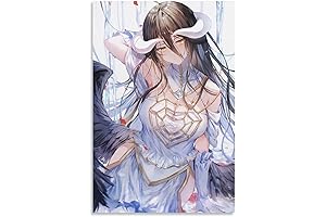 Anime Overlord Albedo Canvas Wall Art